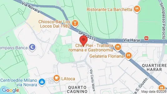 Rooms for rent i Milano Zona 7 - Baggio, De Angeli, San Siro - kort over placeringen