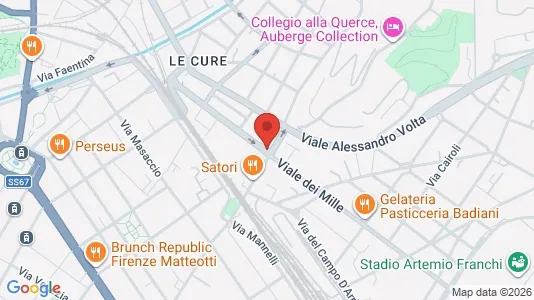Rooms for rent in Florence - Photo from Google Street View