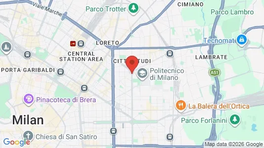 Rooms for rent in Milano Zona 3 - Porta Venezia, Città Studi, Lambrate - Photo from Google Street View