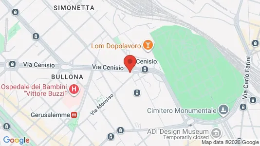 Apartments for rent i Milano Zona 1 - Centro storico - kort over placeringen