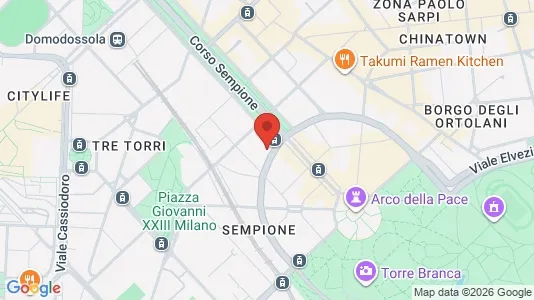 Rooms for rent i Milano Zona 1 - Centro storico - kort over placeringen