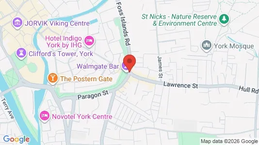 Apartments for rent i York - North Yorkshire - kort over placeringen