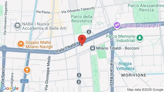 Rooms for rent i Milano Zona 5 - Vigentino, Chiaravalle, Gratosoglio - kort over placeringen