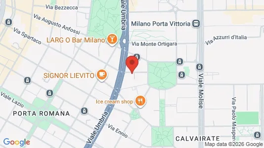 Apartments for rent i Milano Zona 4 - Vittoria, Forlanini - kort over placeringen