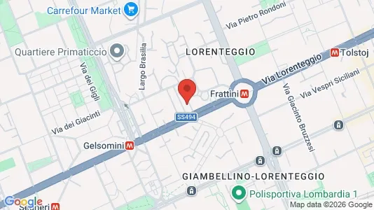 Apartments for rent i Milano Zona 6 - Barona, Lorenteggio - kort over placeringen