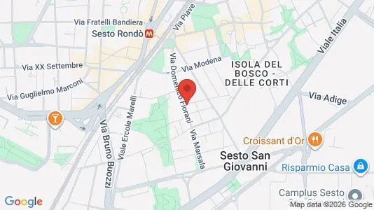 Apartments for rent i Sesto San Giovanni - kort over placeringen