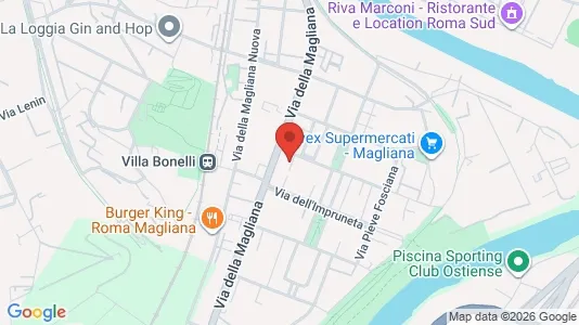 Apartments for rent i Roma Municipio VIII – Appia Antica - kort over placeringen
