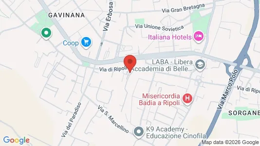 Rooms for rent in Florence - Photo from Google Street View