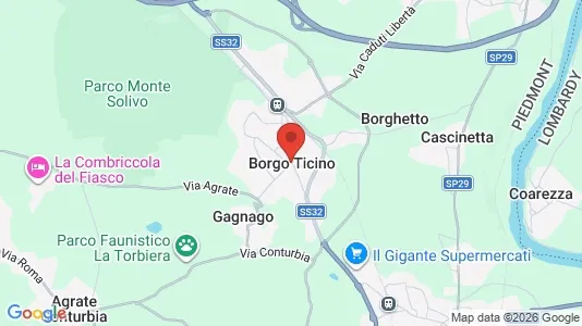 Apartments for rent in Borgo Ticino - Photo from Google Street View