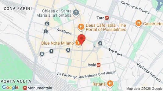 Apartments for rent i Milano Zona 9 - Porta Garibaldi, Niguarda - kort over placeringen