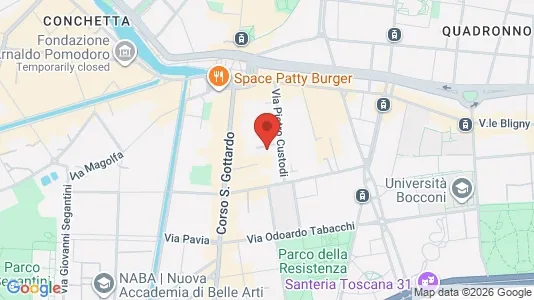 Rooms for rent i Milano Zona 5 - Vigentino, Chiaravalle, Gratosoglio - kort over placeringen
