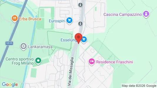 Rooms for rent i Milano Zona 5 - Vigentino, Chiaravalle, Gratosoglio - kort over placeringen