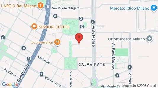 Rooms for rent i Milano Zona 4 - Vittoria, Forlanini - kort over placeringen