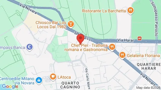 Rooms for rent i Milano Zona 7 - Baggio, De Angeli, San Siro - kort over placeringen