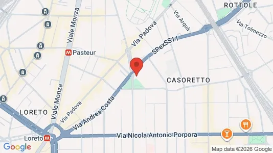 Apartments for rent in Milano Zona 3 - Porta Venezia, Città Studi, Lambrate - Photo from Google Street View