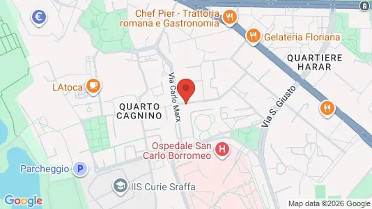 Rooms for rent in Milano Zona 7 - Baggio, De Angeli, San Siro - Photo from Google Street View