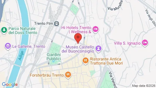 Rooms for rent in Trento - Photo from Google Street View