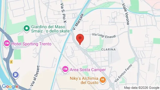Rooms for rent in Trento - Photo from Google Street View