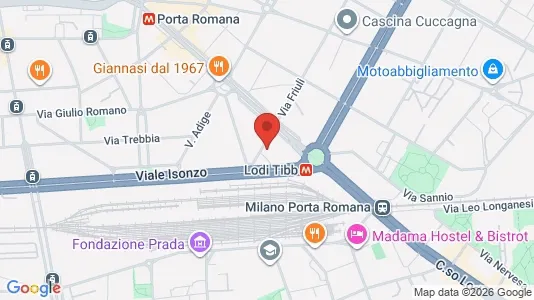 Apartments for rent i Milano Zona 4 - Vittoria, Forlanini - kort over placeringen