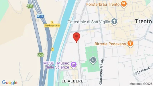 Rooms for rent in Trento - Photo from Google Street View