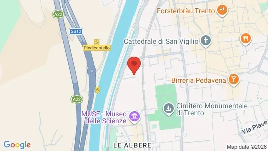 Rooms for rent in Trento - Photo from Google Street View