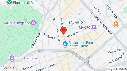 Rooms for rent i Roma Municipio II – Parioli/Nomentano - kort over placeringen