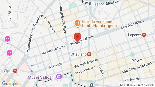 Apartments for rent i Roma Municipio I – Centro Storico - kort over placeringen