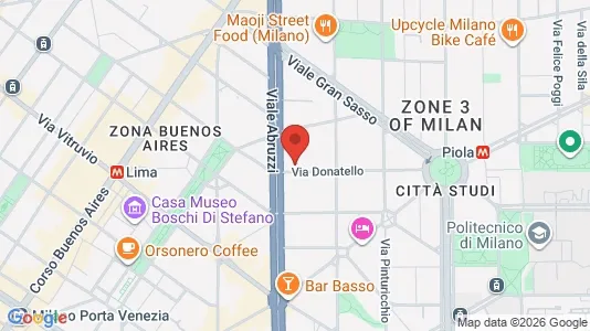 Apartments for rent in Milano Zona 3 - Porta Venezia, Città Studi, Lambrate - Photo from Google Street View