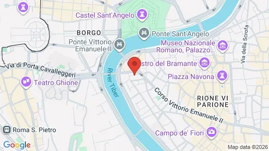 Apartments for rent i Roma Municipio I – Centro Storico - kort over placeringen