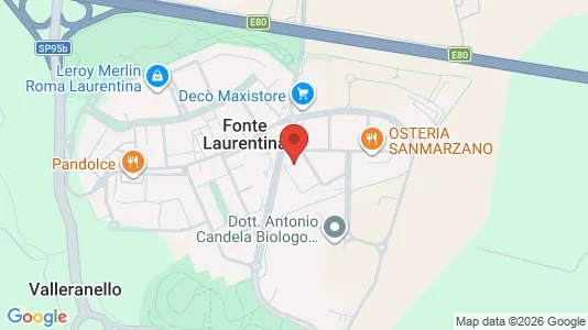 Apartments for rent i Roma Municipio IX – EUR - kort over placeringen
