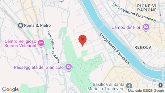 Apartments for rent i Roma Municipio XIII – Aurelia - kort over placeringen