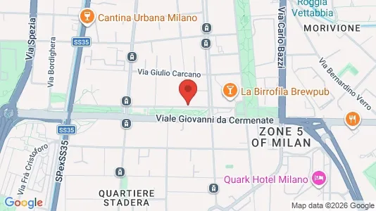 Rooms for rent i Milano Zona 5 - Vigentino, Chiaravalle, Gratosoglio - kort over placeringen