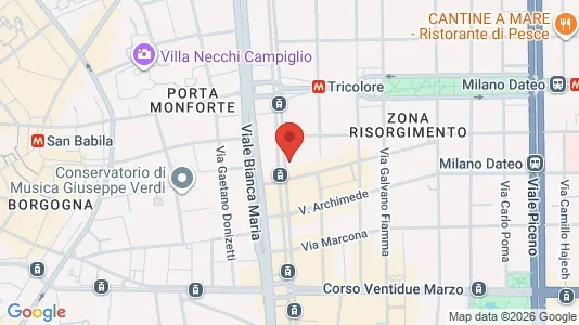Rooms for rent in Milano Zona 1 - Centro storico - Photo from Google Street View