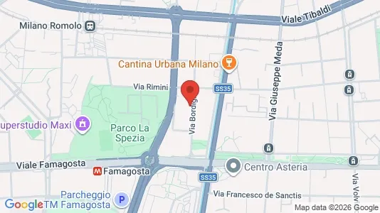 Apartments for rent i Milano Zona 5 - Vigentino, Chiaravalle, Gratosoglio - kort over placeringen