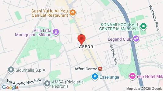 Apartments for rent i Milano Zona 9 - Porta Garibaldi, Niguarda - kort over placeringen