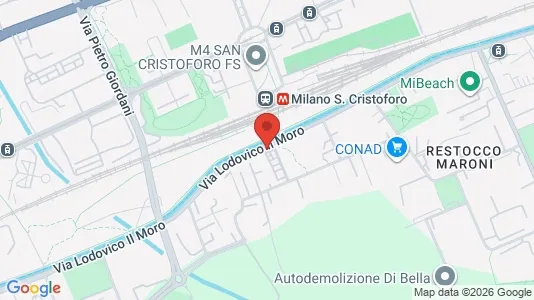 Apartments for rent i Milano Zona 5 - Vigentino, Chiaravalle, Gratosoglio - kort over placeringen