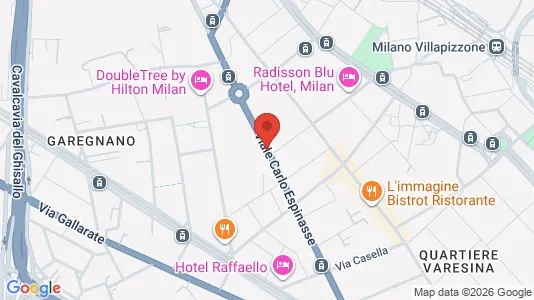 Rooms for rent i Milano Zona 8 - Fiera, Gallaratese, Quarto Oggiaro - kort over placeringen