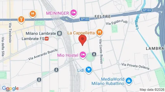 Rooms for rent in Milano Zona 3 - Porta Venezia, Città Studi, Lambrate - Photo from Google Street View