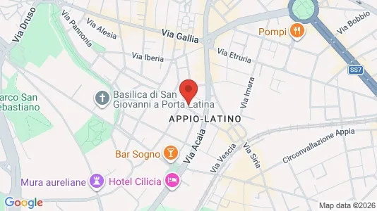 Apartments for rent i Roma Municipio VII – Appio-Latino/Tuscolano/Cinecittà - kort over placeringen
