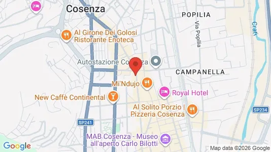 Apartments for rent in Cosenza - Photo from Google Street View