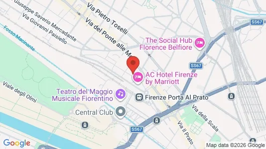 Apartments for rent i Florence - kort over placeringen