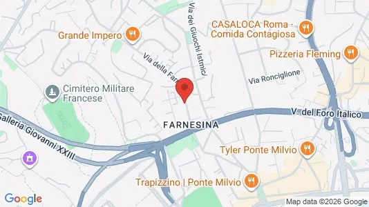 Apartments for rent i Roma Municipio XIV – Monte Mario - kort over placeringen