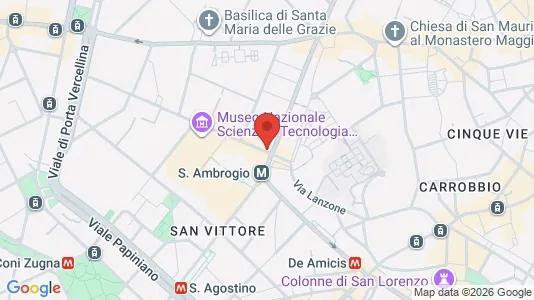 Apartments for rent i Milano Zona 1 - Centro storico - kort over placeringen