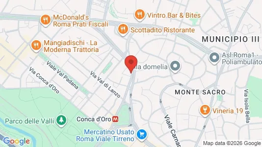 Rooms for rent i Roma Municipio III – Monte Sacro - kort over placeringen