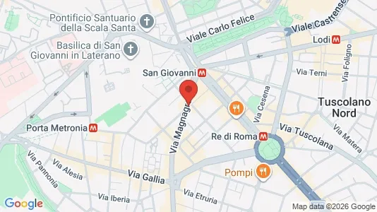 Rooms for rent i Roma Municipio VII – Appio-Latino/Tuscolano/Cinecittà - kort over placeringen