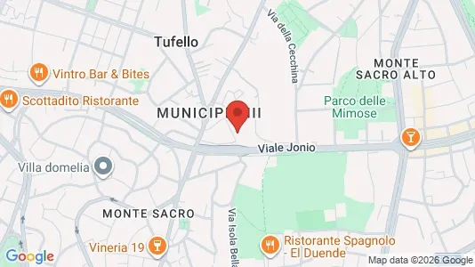 Rooms for rent i Roma Municipio III – Monte Sacro - kort over placeringen