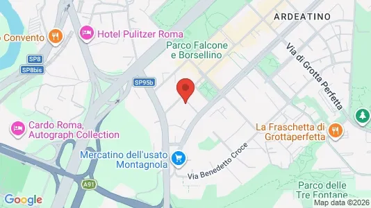 Rooms for rent i Roma Municipio VIII – Appia Antica - kort over placeringen