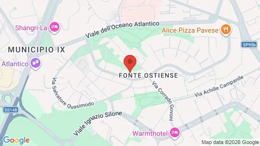 Rooms for rent i Roma Municipio IX – EUR - kort over placeringen