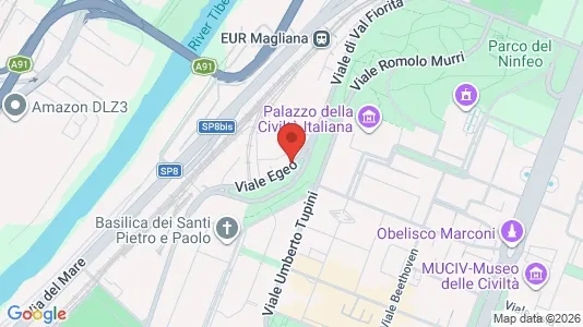 Rooms for rent i Roma Municipio IX – EUR - kort over placeringen