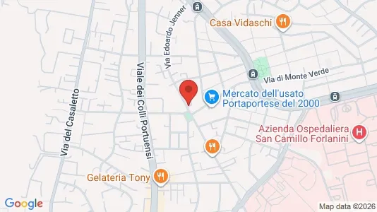 Rooms for rent i Roma Municipio XII – Monte Verde - kort over placeringen